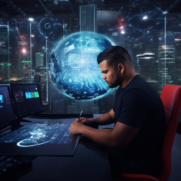 anonimo21_on_a_technological_table_with_the_corporate_cinematic_6cba0a47 fc83 4df1 a918 4354a6ddc644